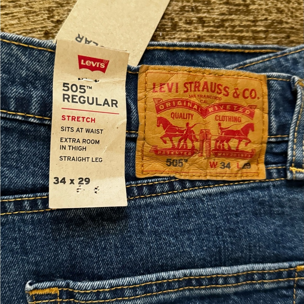 Levis / Men /  Denim (Mahón) pants / 34x29
